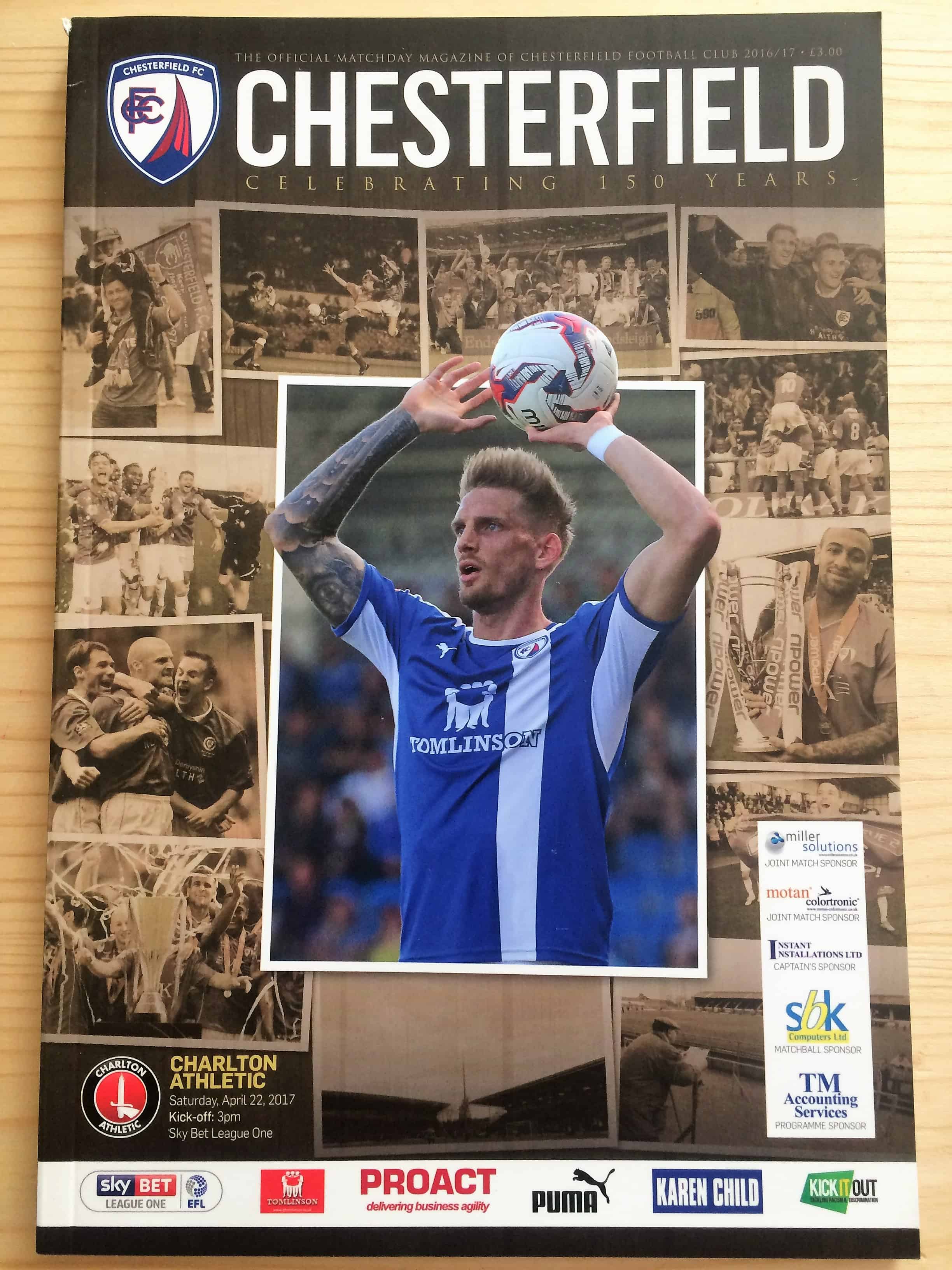 Chesterfield FC v Charlton Athletic FC